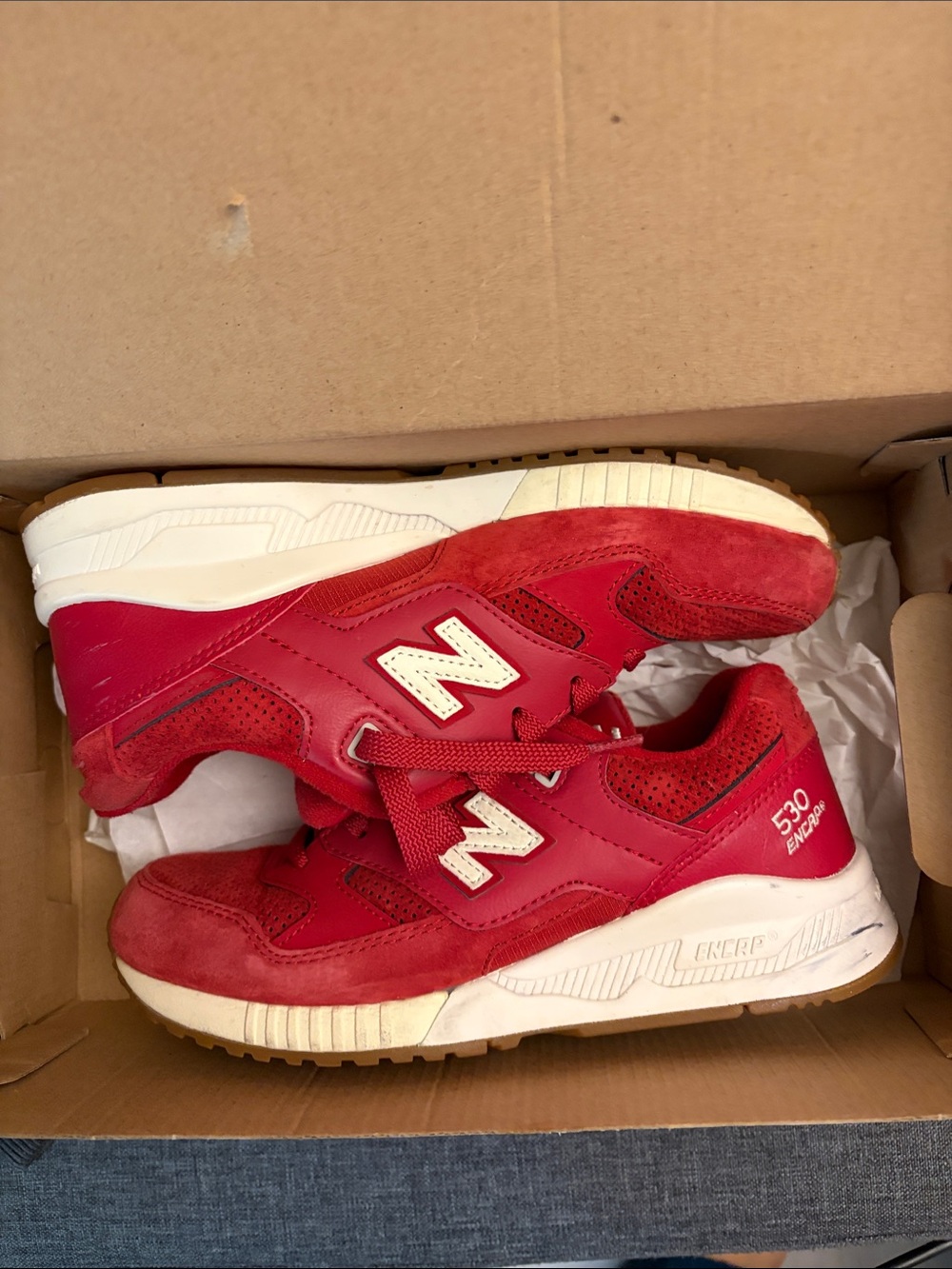 New Balance Kids Red 530 ENCAP Sneakers